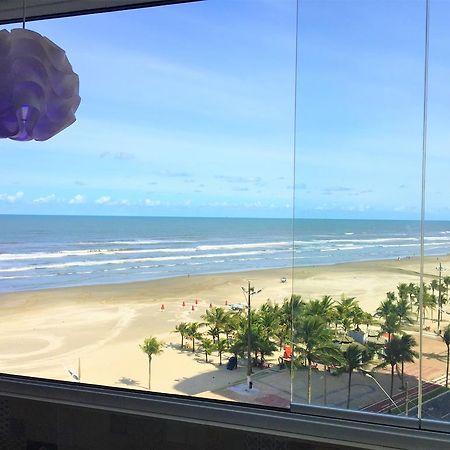 大普拉亚Apartamento Frente Ao Mar Em Praia Grande公寓 外观 照片