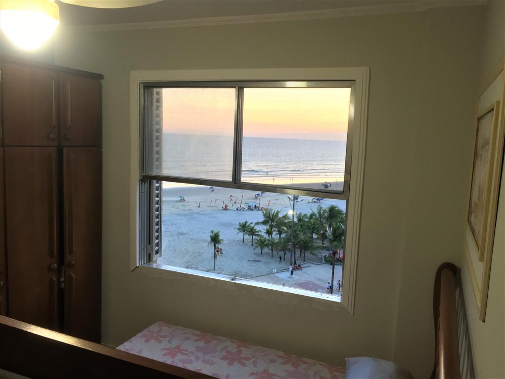 大普拉亚Apartamento Frente Ao Mar Em Praia Grande公寓 外观 照片