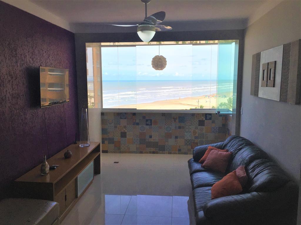 大普拉亚Apartamento Frente Ao Mar Em Praia Grande公寓 外观 照片