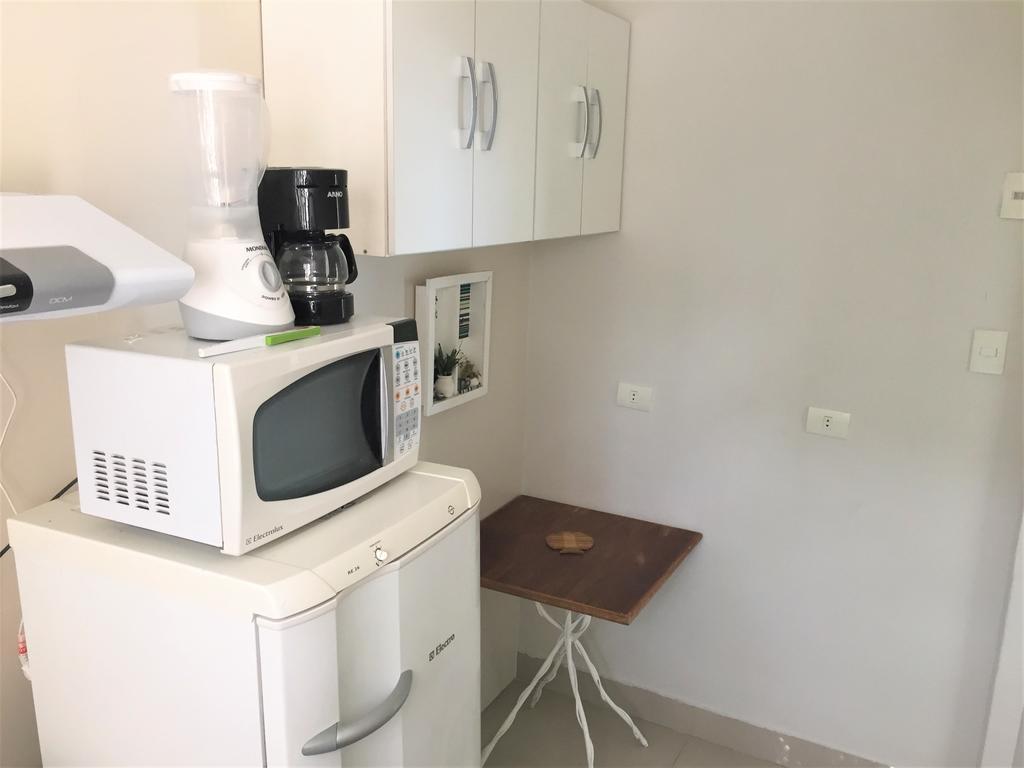 大普拉亚Apartamento Frente Ao Mar Em Praia Grande公寓 外观 照片